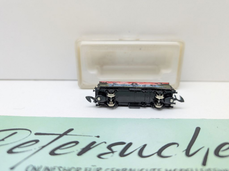 Märklin Z DC 8634 Kühlwagen "Karibikstrand m Segelboot" / OVP