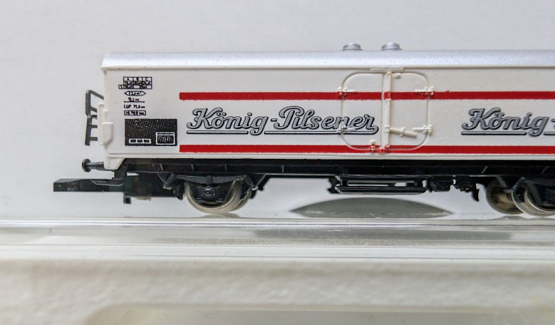 Märklin Z DC 8634 Bierwagen "König-Pilsener" / Privatwagen / OVP