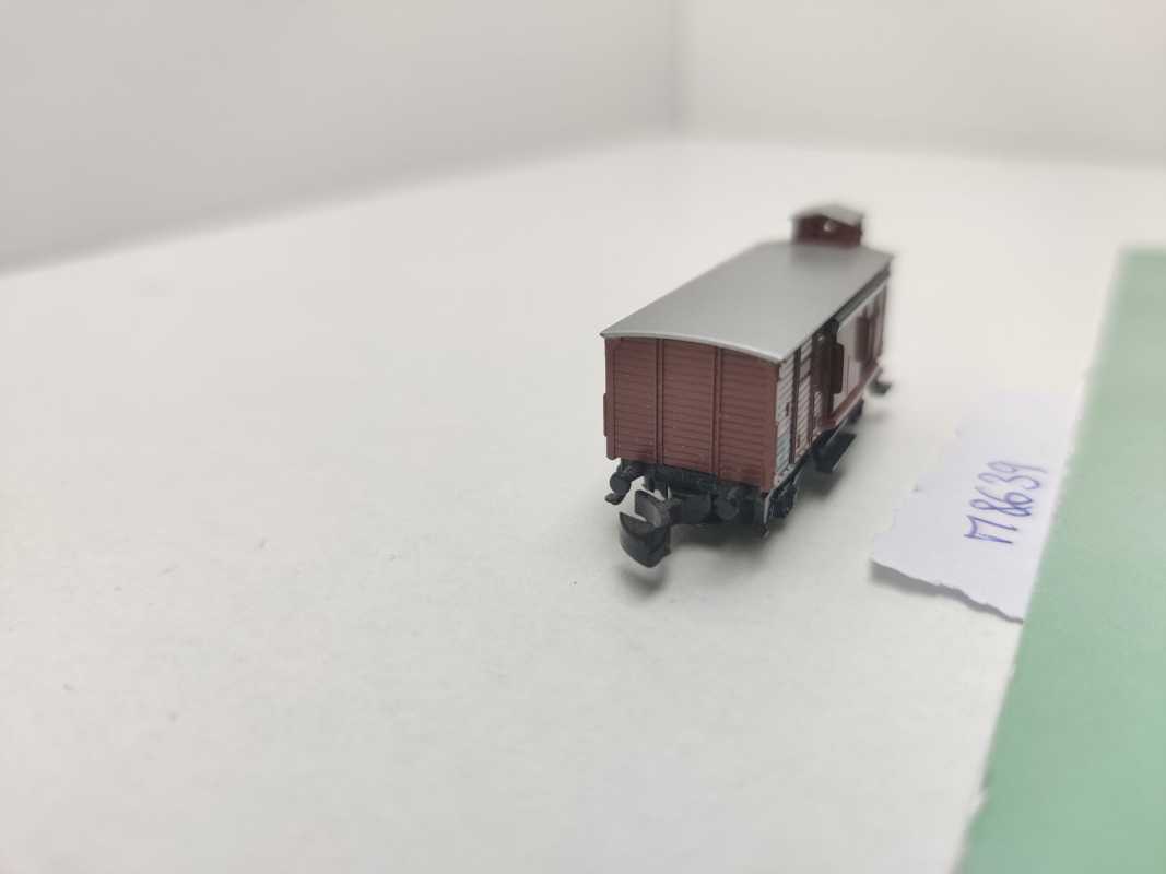 Märklin Z DC 8639 ged Güterwagen Bremserhaus G10 / 139 254 / DB