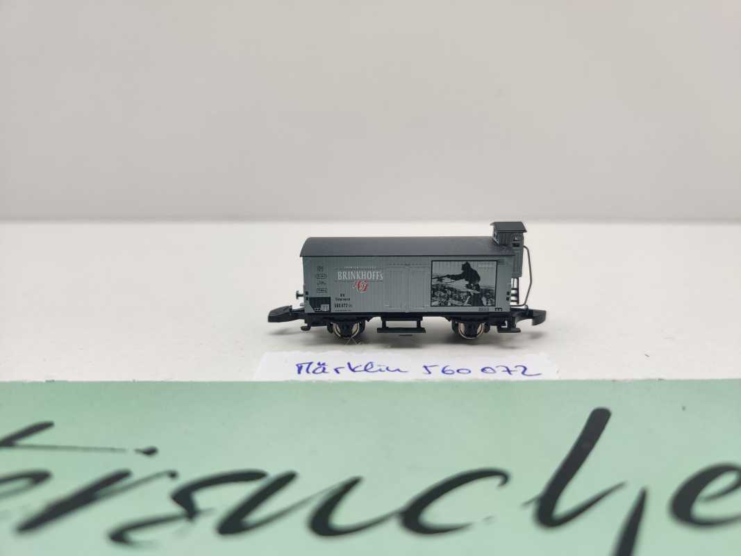 Märklin Z DC 98053 ged Güterwagen "Brinkhoff's King Kong" / BB Österreich