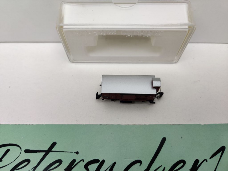 Märklin Z DC 8639 ged Güterwagen Bremserhaus G10 / DB / OVP