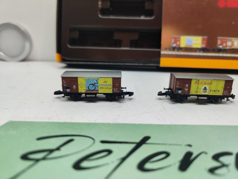 Märklin Z DC 86391 Güterwagen-Set / Wirtschaftswunder / DB / OVP