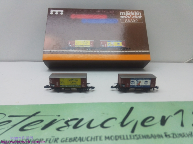 Märklin Z DC 86392 Güterwagen-Set 2 "Wirtschaftswunder" / OVP