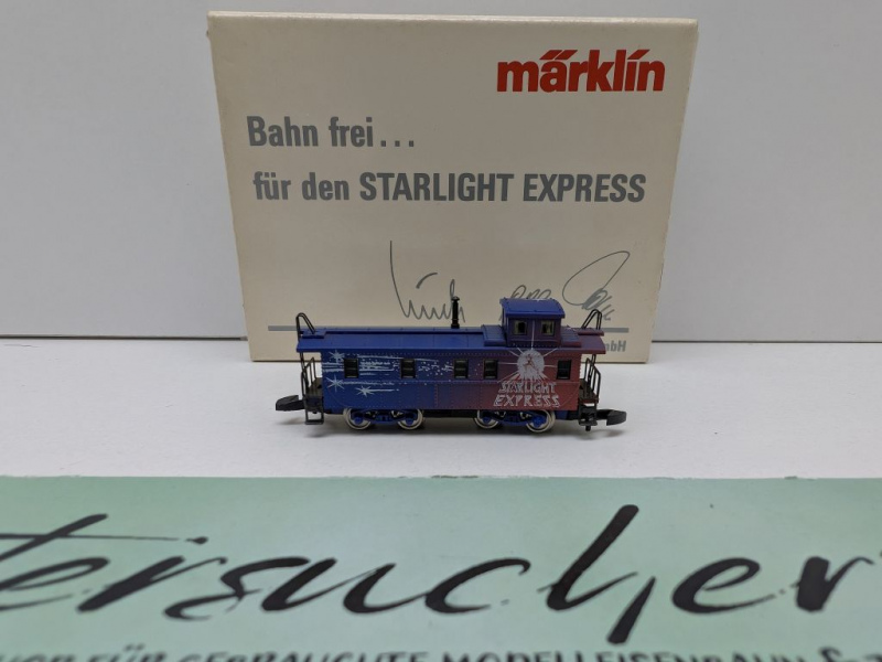 Märklin Z DC 8640.1988.01 Güterzugbegleitwagen USA "Starlight Express" / OVP