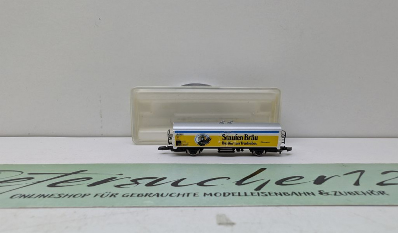 Märklin Z DC 8647 Bierwagen "Staufen-Bräu" / Ichqrs 377 / Privatwagen / OVP