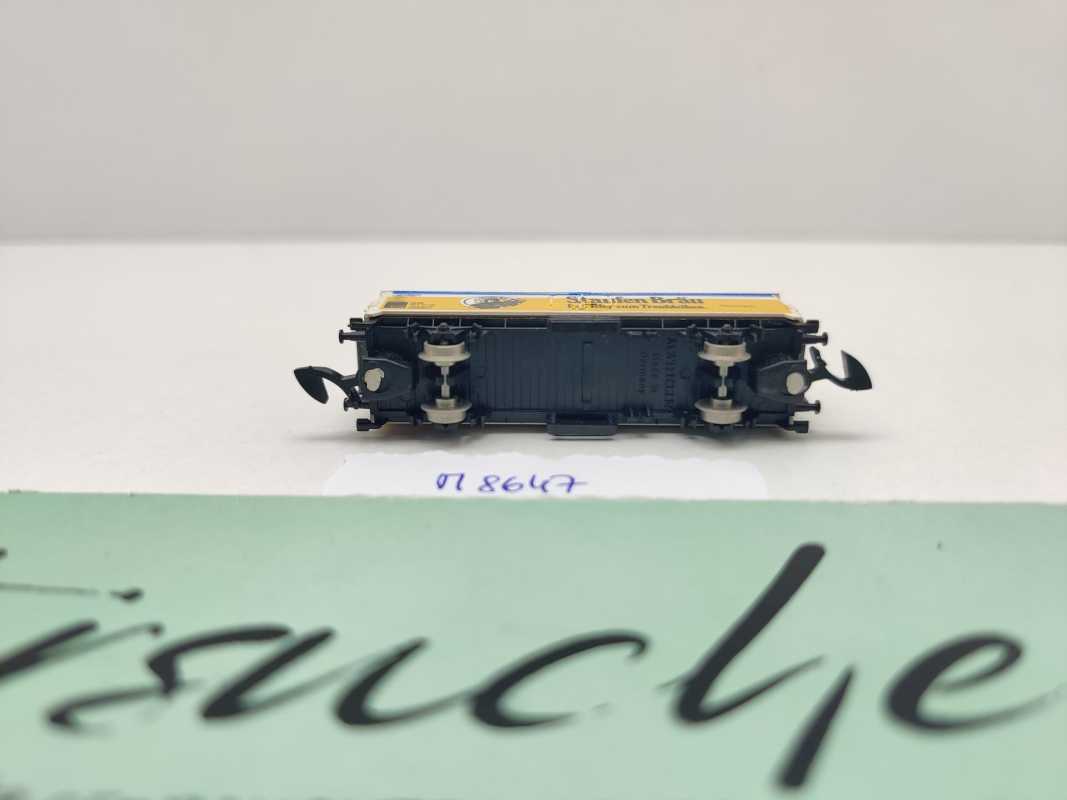 Märklin Z DC 8647 Bierwagen "Staufen-Bräu" Ichqrs 377 / Privatwagen