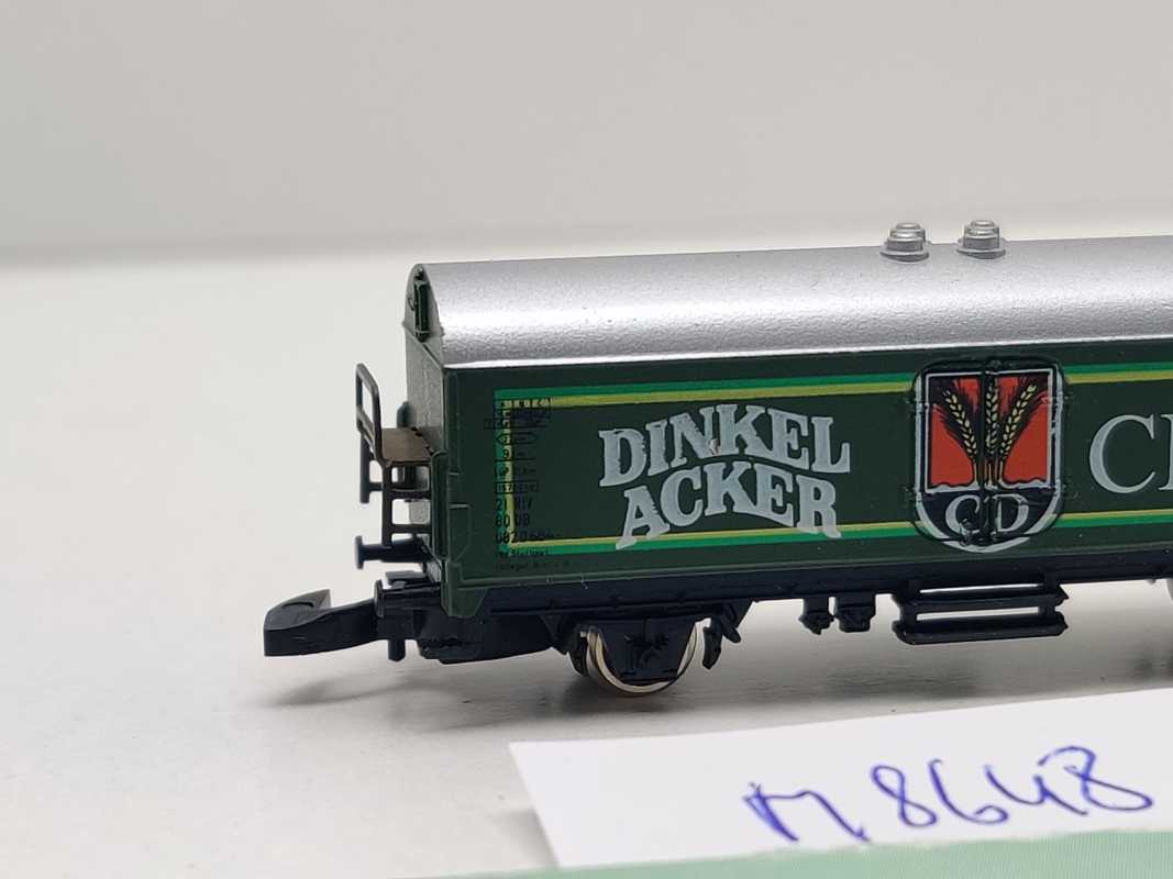 Märklin Z DC 8648 Bierwagen "Dinkelacker" Ichqrs / Privat, DB