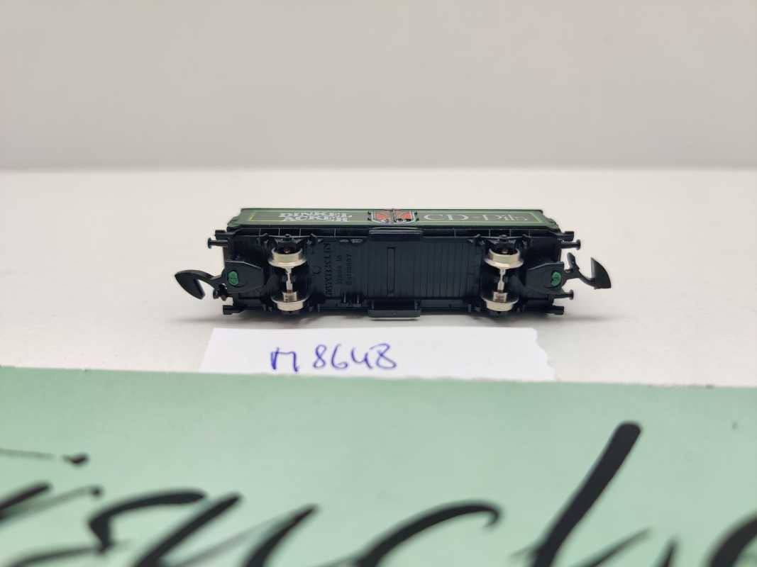 Märklin Z DC 8648 Bierwagen "Dinkelacker" Ichqrs / Privat, DB