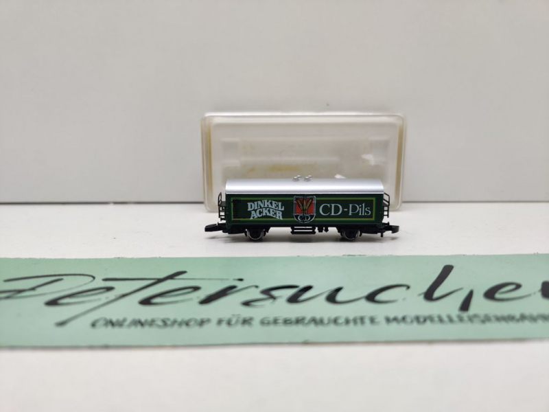 Märklin Z DC 8648 Bierwagen "Dinkelacker" / Ichqrs / Privat, DB / ErsatzVP