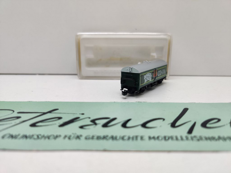 Märklin Z DC 8648 Bierwagen "Dinkelacker" / Ichqrs / Privat, DB / ErsatzVP