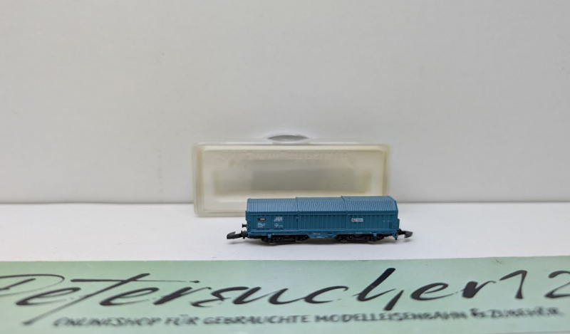 Märklin Z DC 8653 Drehgestellwagen m Teleskophauben / Shimms / SBB / OVP