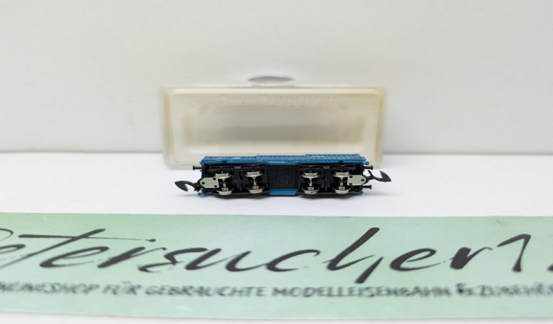 Märklin Z DC 8653 Drehgestellwagen m Teleskophauben / Shimms / SBB / OVP