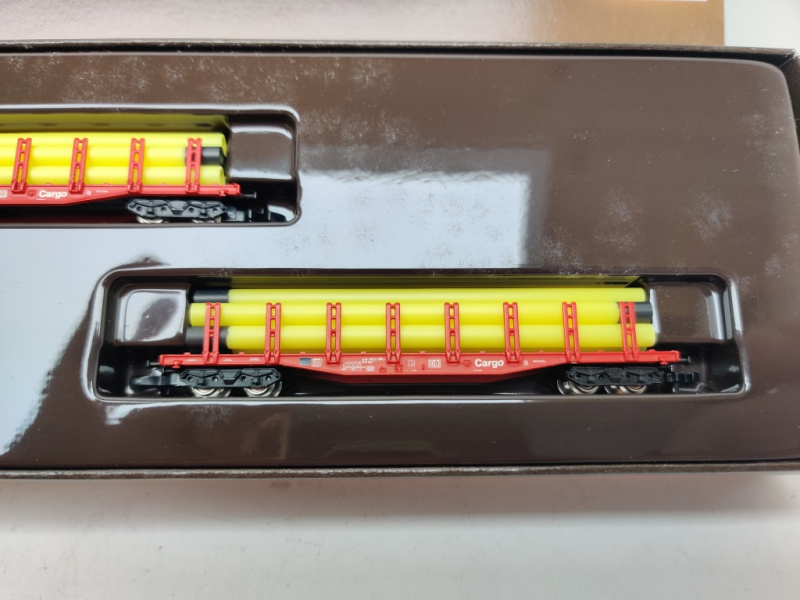Märklin Z DC 86552 Rungenwagenset / CARGO / OVP