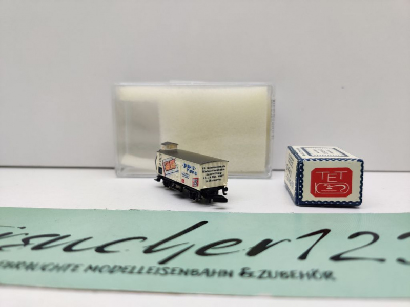 Märklin Z DC 8661 Güterwagen "Leibniz" 15. IMA Hannover 1997 / G10 / DRG / ErsatzVP