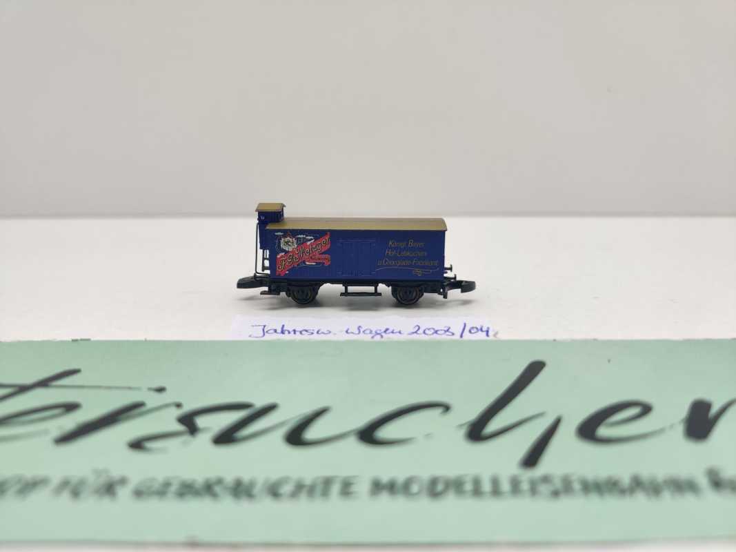 Märklin Z DC 8661.2003.01 ged. Güterwagen Jahreswechs. 03/04 "F.G.Metzger" G10