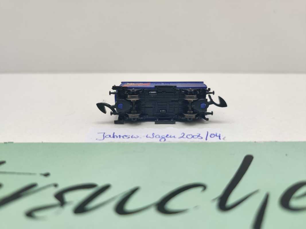 Märklin Z DC 8661.2003.01 ged. Güterwagen Jahreswechs. 03/04 "F.G.Metzger" G10