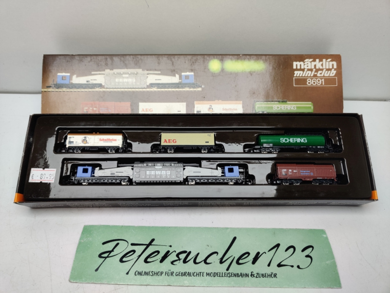 Märklin Z DC 8691 Regional Wagen Set Berlin / OVP