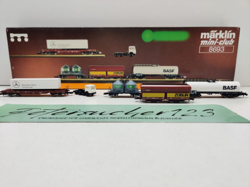 Märklin Z DC 8693 Regionalwagen-Set Südwest / DB / OVP