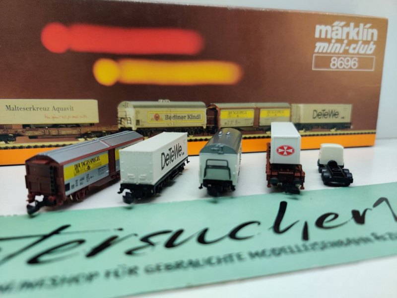 Märklin Z DC 8696 Regionalwagen-Set Berlin / DB / OVP