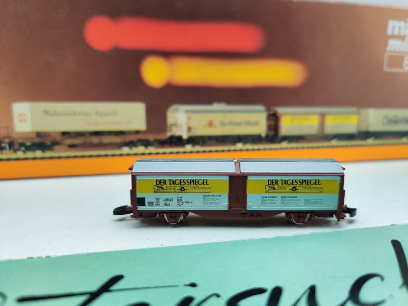 Märklin Z DC 8696 Regionalwagen-Set Berlin / DB / OVP