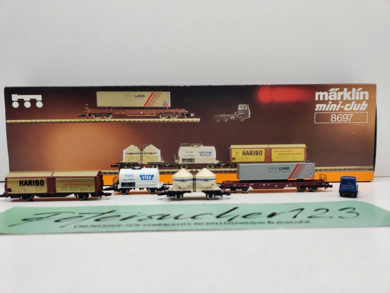 Märklin Z DC 8697 Regionalwagen-Set West / DB / OVP