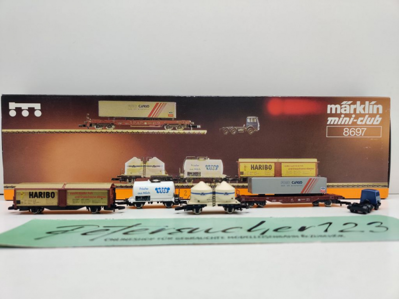 Märklin Z DC 8697 Regionalwagen-Set West / DB / OVP