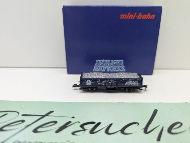 Märklin Z DC 8699 offener Güterwagen "Starlight Express" / OVP