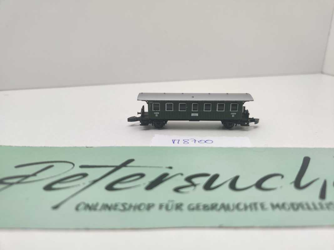 Märklin Z DC 8700 Personenwagen 2.Kl Ci / K.W.St.E.