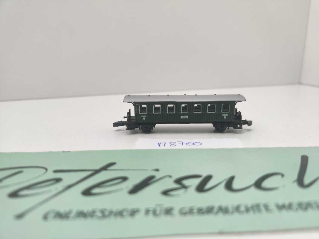 Märklin Z DC 8700 Personenwagen 2.Kl Ci / K.W.St.E.