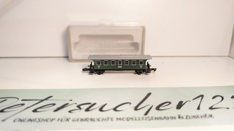 Märklin Z DC 8700 Personenwagen 2.Kl / g / K.W.St.E. / OVP