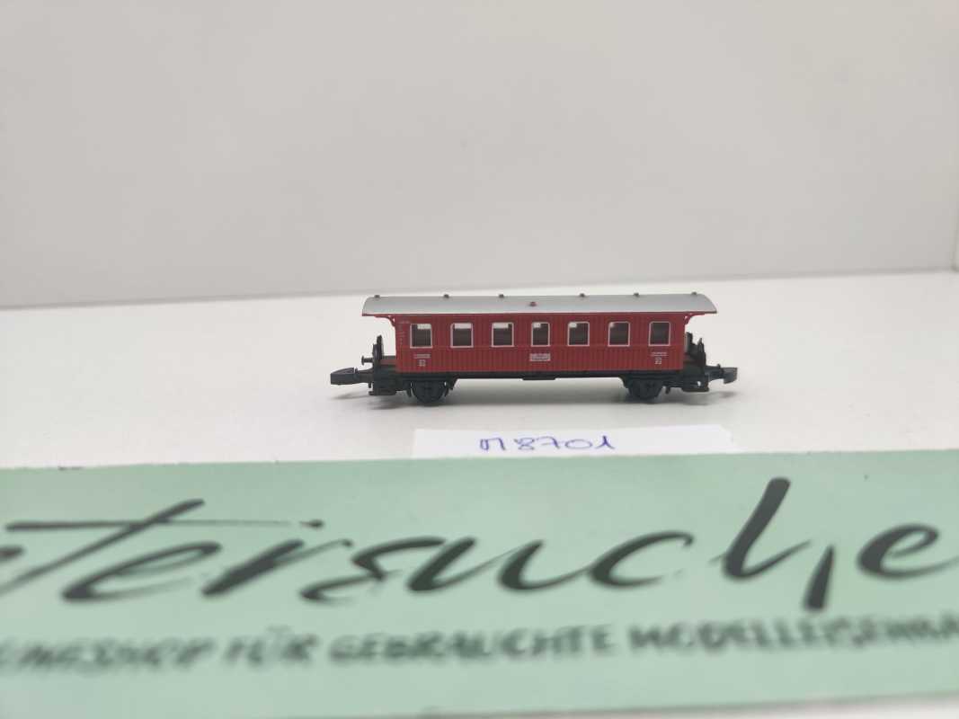Märklin Z DC 8701 Personenwagen 2.Kl Ci / K.W.St.E.