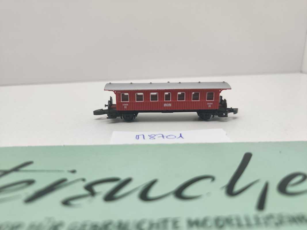 Märklin Z DC 8701 Personenwagen 2.Kl Ci / K.W.St.E.