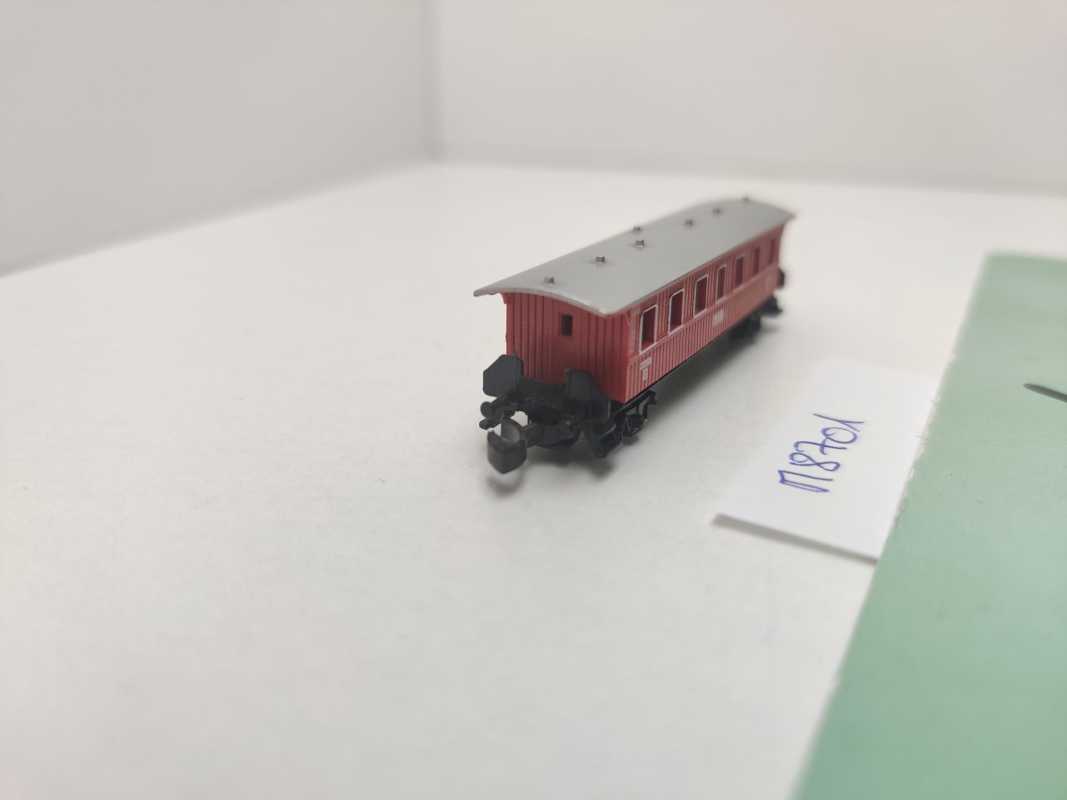 Märklin Z DC 8701 Personenwagen 2.Kl Ci / K.W.St.E.