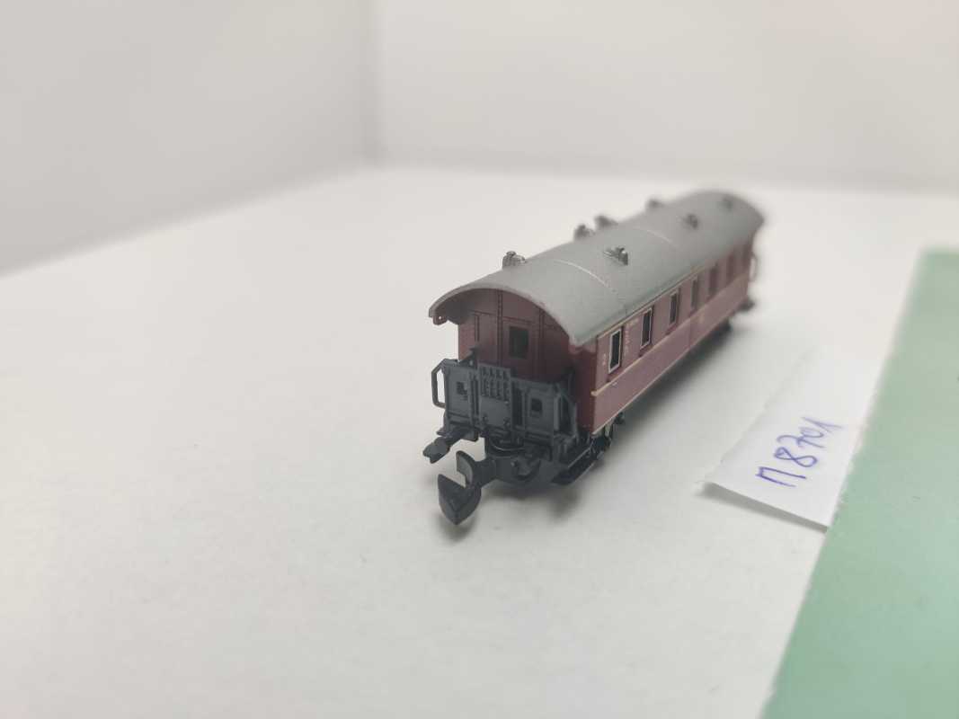 Märklin Z DC 8701 Personenwagen 2.Kl Bib / 83 382 / DB