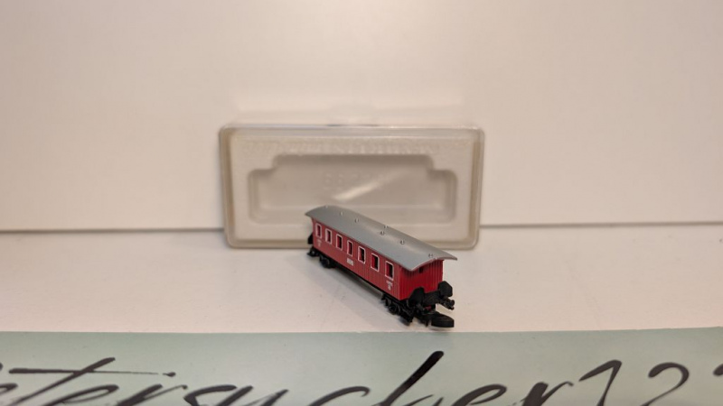 Märklin Z DC 8701 Personenwagen 2.Kl / Stg / K.W.St.E. / OVP