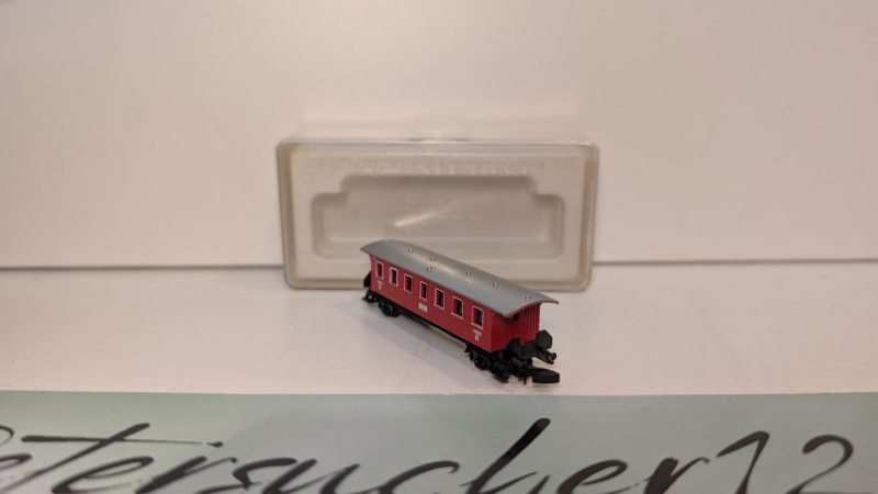 Märklin Z DC 8701 Personenwagen 2.Kl / Stg / K.W.St.E. / OVP