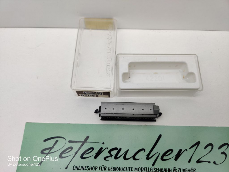Märklin Z DC 8705 D-Zug Abteilwagen m Brmshs / 2.Kl. / B3pr03 / DB / OVP
