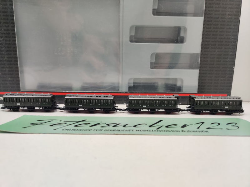 Märklin Z DC 87055 Abteilwagen-Set Berliner Vorortverkehr / inkl. CD / DRG / OVP