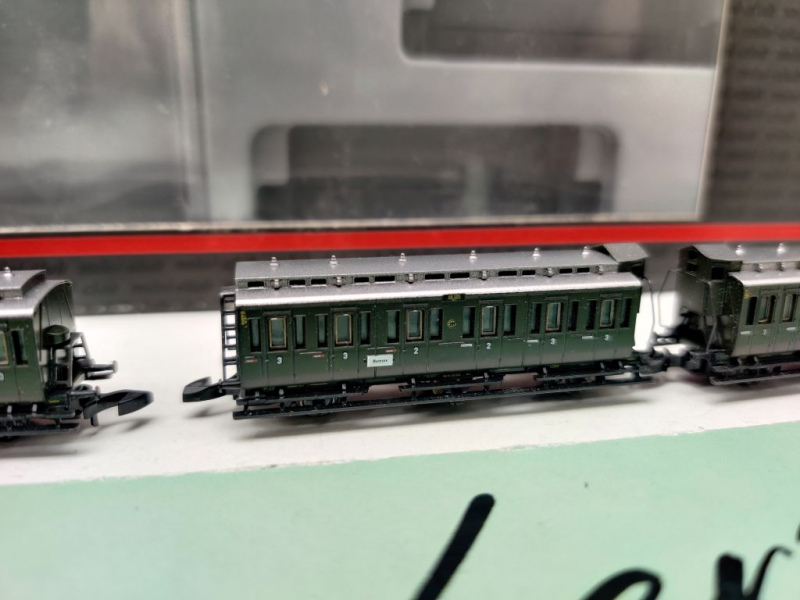 Märklin Z DC 87055 Abteilwagen-Set Berliner Vorortverkehr / inkl. CD / DRG / OVP