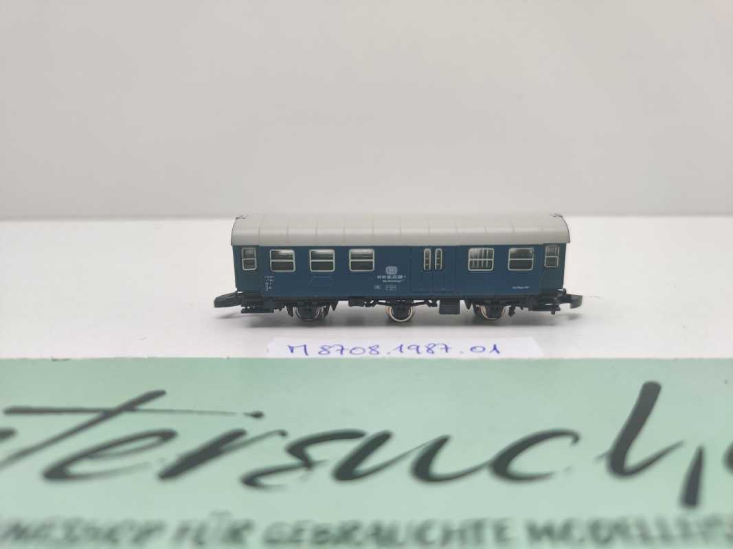 Märklin Z DC 8708.1987.01 Bahndienstwagen BD3yge "Z Club Intern" / DB