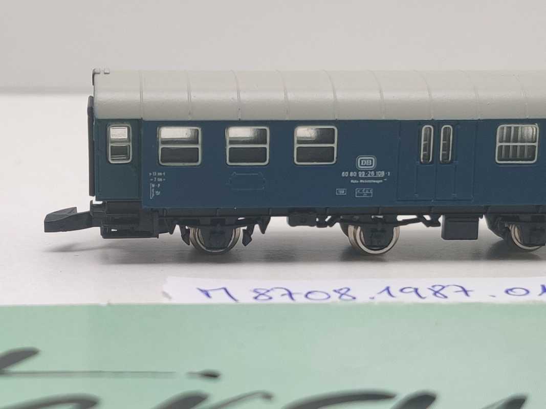 Märklin Z DC 8708.1987.01 Bahndienstwagen BD3yge "Z Club Intern" / DB
