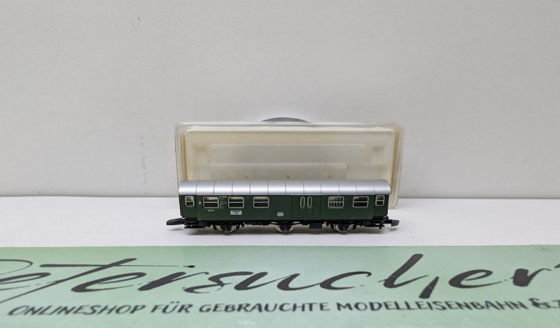 Märklin Z DC 8708 Personenwagen 2.Kl. / Gepäckabteil / BD3yge / DB / OVP