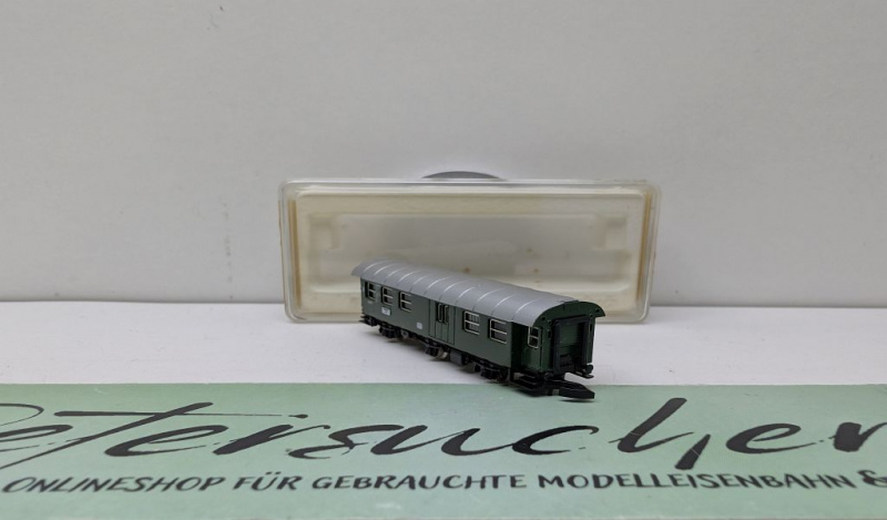Märklin Z DC 8708 Personenwagen 2.Kl. / Gepäckabteil / BD3yge / DB / OVP