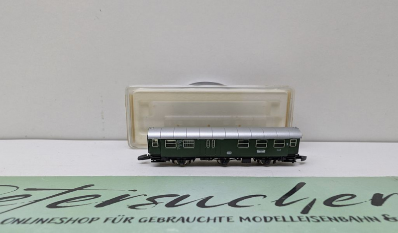 Märklin Z DC 8708 Personenwagen 2.Kl. / Gepäckabteil / BD3yge / DB / OVP