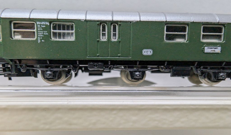 Märklin Z DC 8708 Personenwagen 2.Kl. / Gepäckabteil / BD3yge / DB / OVP