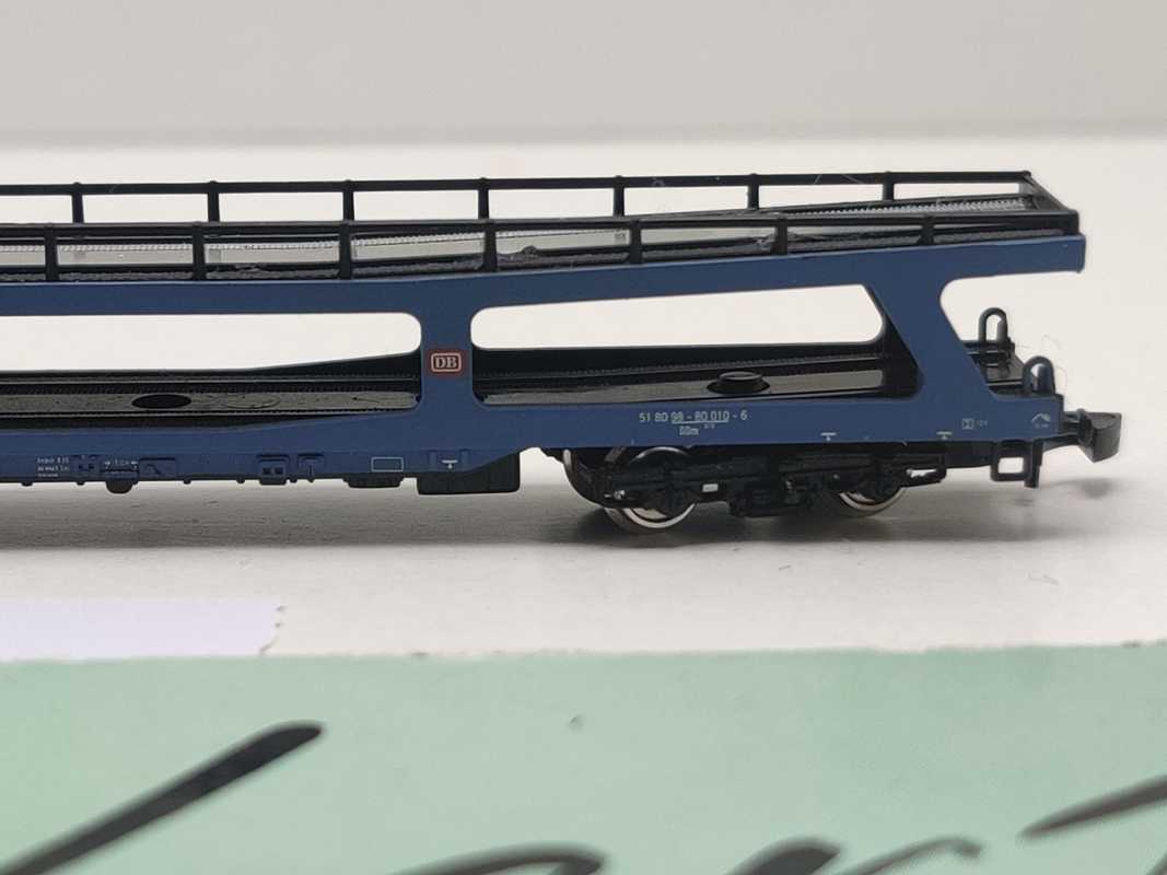 Märklin Z DC 8709 Reisezug-Autotransportwagen DDm915 / ohne Autos / DB