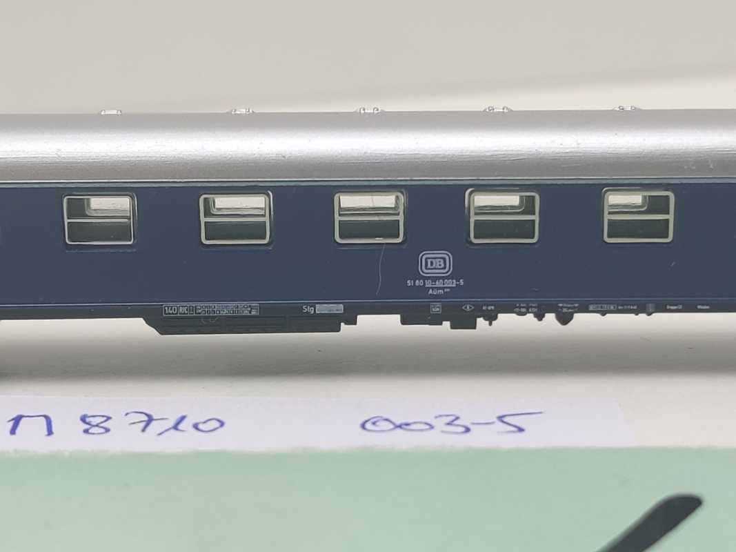 Märklin Z DC 8710 D-Zug Abteilwagen 1.Kl Aüm203 / DB