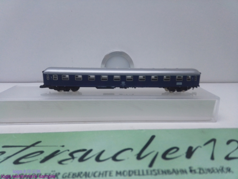 Märklin Z DC 8710 Personenwagen 1.Kl. / Blau / DB / OVP