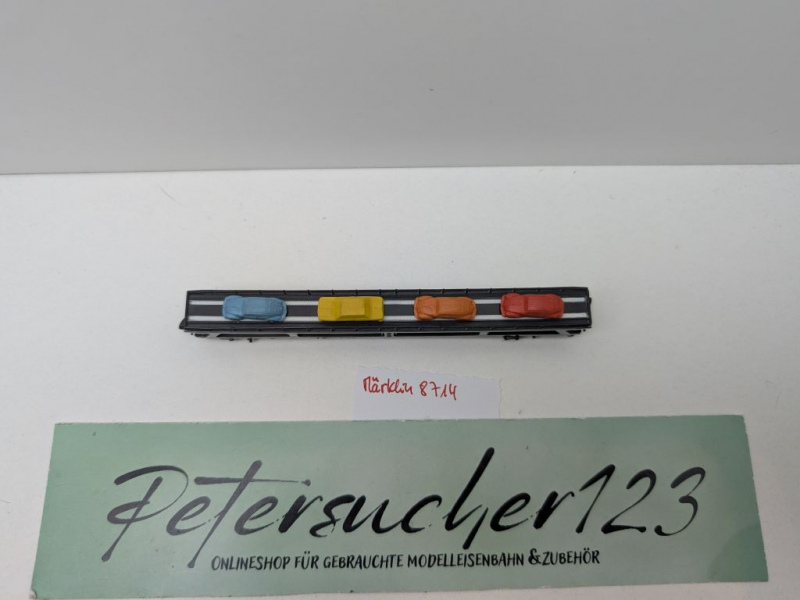 Märklin Z DC 8714 Reisezug Autotransportwagen / DDm 915 / DB