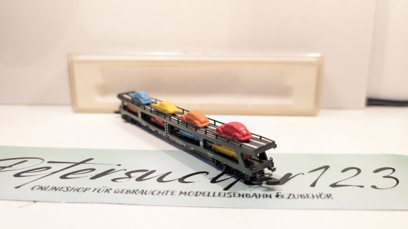 Märklin Z DC 8614 Autotransportwagen / DDm 915 / DB / OVP